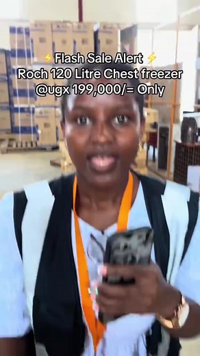 Flash Sale: Roch 120 Litre Chest Freezer at 199,000 UGX