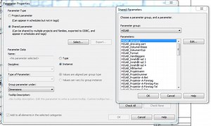 Batch add shared parameters