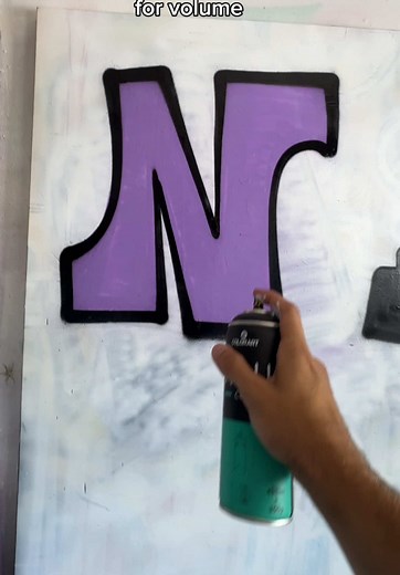 How to Create Graffiti Letter 'N' – Step-by-Step Guide