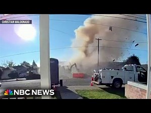 Six people injured after explosion in California neighborhood