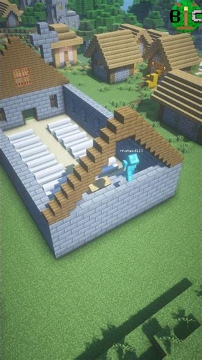 How to build a church 🏰 #minecraft