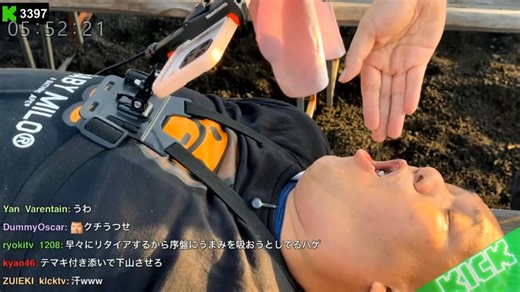 [おったん 横山緑]富士山そうそうにリタイアのおったん　足グニャ？失明！？序盤を盛り上げるおったん劇場　20250824