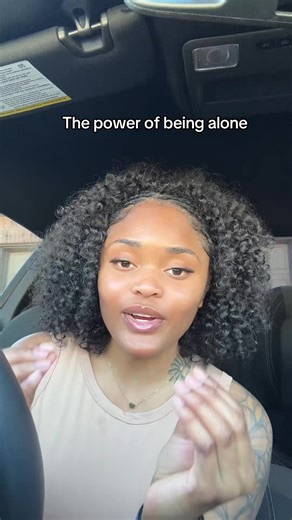 Spend time with yourself. You don’t always need to be around a crowd or in a relationship to feel fulfilled. #fypシ #healing #fy