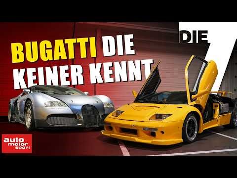 Secret prototypes and record holders: 7 Bugattis from the Autostadt depot
