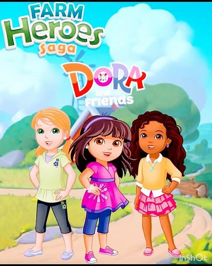 Farm Heroes Saga Intro (Map Music) from Dora and Friends: Into the City! #shorts