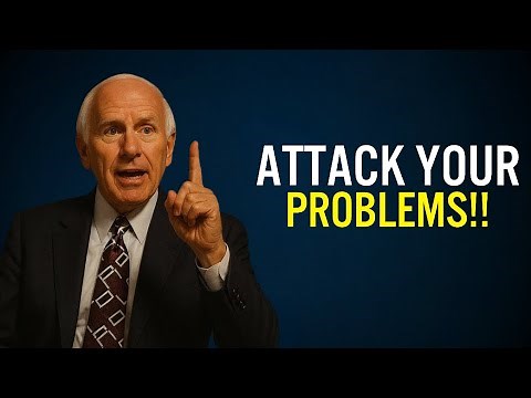 Learn to Attack the Problems | Jim Rohn Motivation