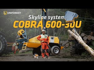 COBRA 600-30U in Action: Professional Timber Handling in Logarska Valley