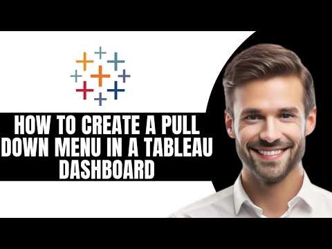 How to Create a Pull Down Menu in a Tableau Dashboard