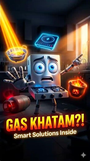 Gas Khatam? 😱 4 Smart Cooking Hacks That Actually Work! 🔥