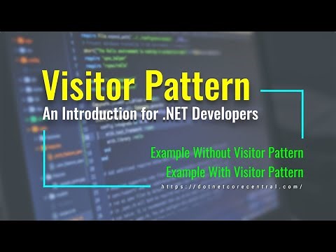 Visitor Design Pattern (An Introduction for .NET Developers [.NET 6 and C# 10])