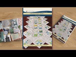 Cathedral Window Quilts 1. Easy Projects. Printed Book Preview.
