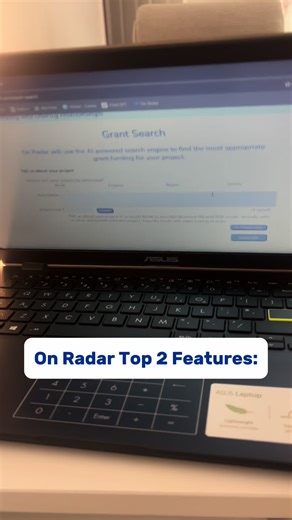 On Radars TOP 2 Features… #grantsearch #charity #charityorganisation #grantgenie #charityfundraising