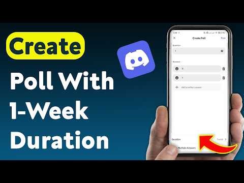 How To Create a Poll With 1-Week Duration on Discord (Updated)
