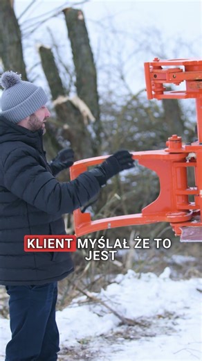 Funny misunderstanding with @Biojackgrapples grapples during tests in Podlasie #biojack #excavator