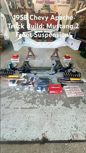 1958 Chevy Apache Truck Build: Mustang 2 Front Suspension!