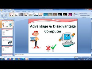 Advantage & Disadvantage of Computer PowerPoint Presentation | How to make PowerPoint Presentation |