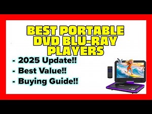 🔥TOP 7 Best Portable DVD & Blu-ray Players 2025🔥 Best Portable DVD & Blu-ray Players on Amazon 🔥