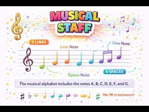 Where Music Begins 🎼 | The Musical Staff