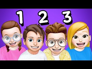 Count To 10! In Four Languages - English - German - Spanish - Italian - Numbers Song For Kids