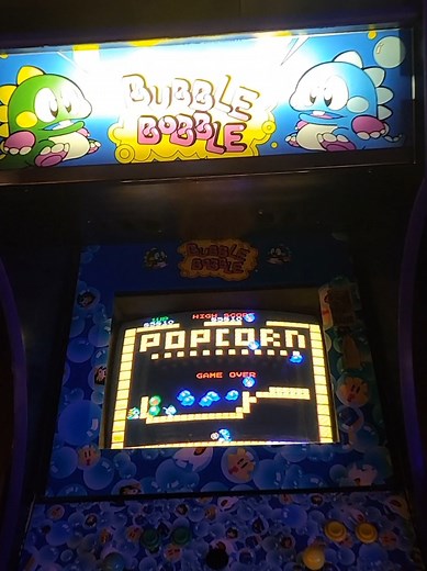 Bubble Bobble at Up-Down: A Retro Arcade Experience