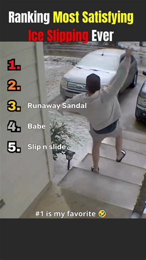 Ranking the Most Satisfying Ice Slipping Ever 🧊