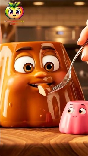 Why Did This Pudding Shake and Shout ‘It’s Too Yummy to Eat!’? #shorts #aishorts