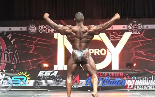 2021年印第安纳职业赛传统健美第一名Justin Rodriguez