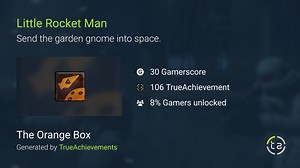 Little Rocket Man achievement in The Orange Box