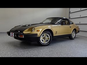 1980 Datsun 280ZX 10th Anniversary in Black & Gold & Engine Sound on My Car Story with Lou Costabile