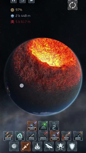 missile attack in earth