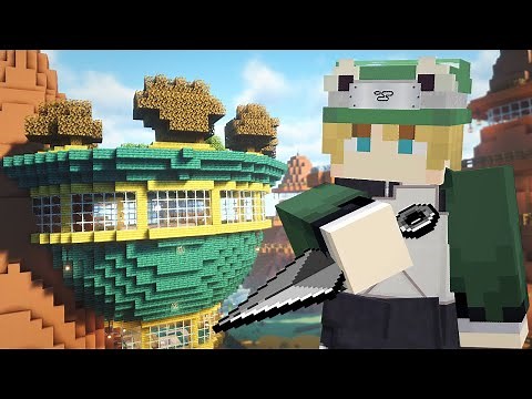 New Narutoto Mod Update with Village System for Minecraft Java!!