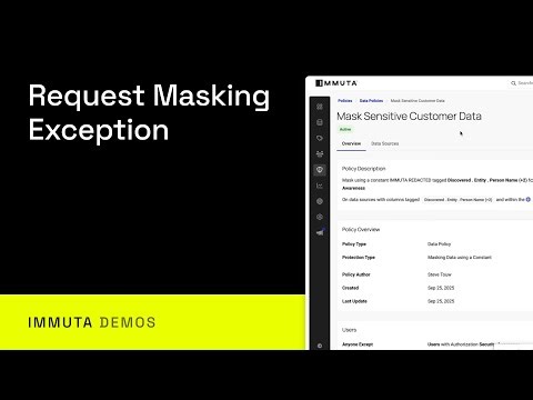 Request Masking Exception