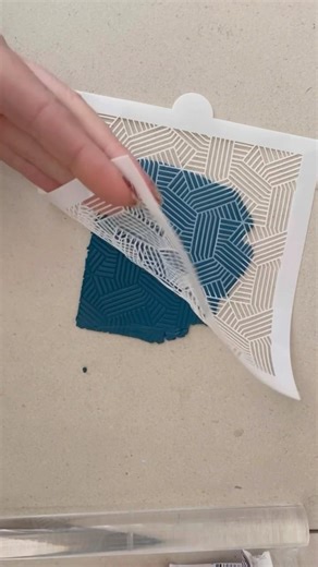 Pattern making on Polymer Clay