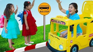 623K views · 7.6K reactions | Wheels on the Bus Song - Suri & Annie Sings Nursery Rhymes and Children Songs | Kids Play | Facebook