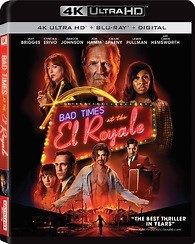 Bad Times at the El Royale 4K Blu-ray (4K Ultra HD   Blu-ray   Digital HD)