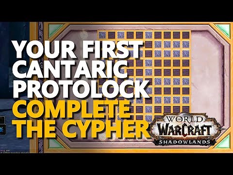 Your First Cantaric Protolock WoW quest
