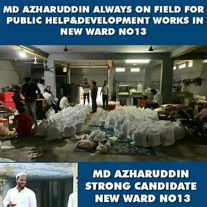 8.8K views · 78 reactions | MD AZHARUDDIN SOCIAL WORKER STRONG CANDIDATE FROM NEW WARD13 | The Gulbarga Mirror | Facebook