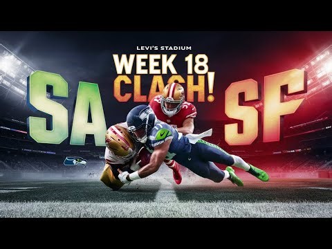 49ers vs Seahawks Week 18 Best Plays & Highlights | NFL 2025 Recap