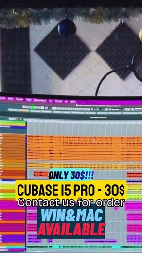 Cubase 15 Pro — where hits are made.From production to mixing and mastering.
