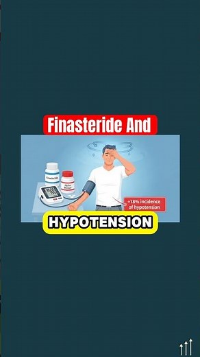 How does Finasteride change your blood pressure? #hair #finasteride #hairlosstreatment #health #hair