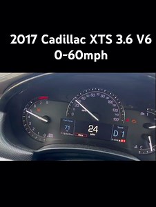 2017 Cadillac XTS 3.6 V6 0-60mph