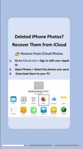 Deleted iPhone Photos? Recover Them from iCloud Now!