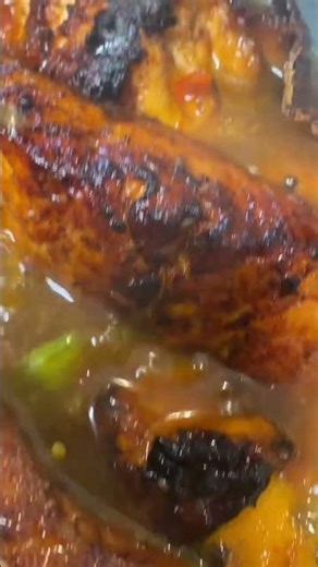 Glazed salmon / jamaican style