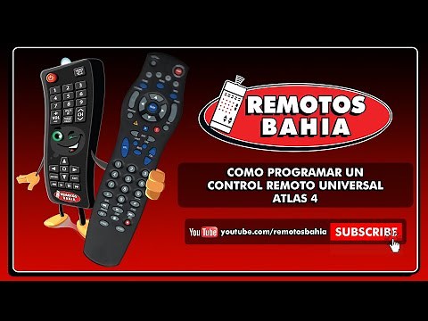 CÓMO PROGRAMAR UN CONTROL REMOTO UNIVERSAL ATLAS 4 CABLEVISION