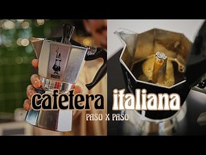 CÓMO PREPARAR UNA CAFETERA ITALIANA - Café de especialidad. Trucos y consejos. Paso a paso.