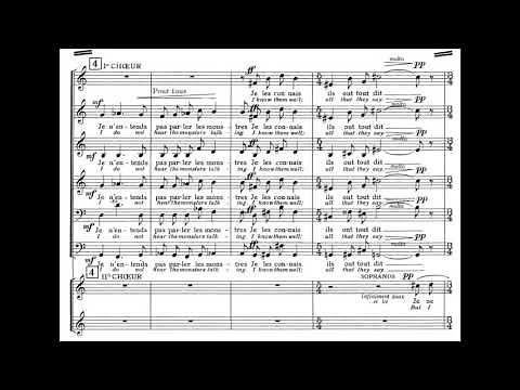 Poulenc - Figure Humaine : I. De tous les printemps... (1943)
