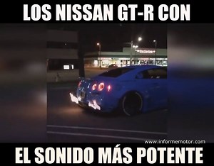 Si eres fan del Nissan GT-R este video te encantará! 😮😍😎😎😎🔥🔥🔥 Esto es música para mis oídos 😮😍😎😎😎🔥🔥🔥 #InformeMotor www.informemotor.com Vía: 100% Automotovideo Disclaimer: Esta es una recopilación de videos de youtube realizada por el canal 100% Automotovideo. Todos los créditos son de sus respectivos propietarios. Si tiene algún reclamo por derechos de autor, por favor, póngase en contacto con nosotros. | Info Motor