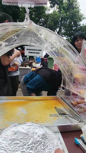 Tutorial Membuat Puding Caramel 88 di Cijantung