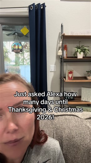 Alexa Countdown to Thanksgiving and Christmas 2026