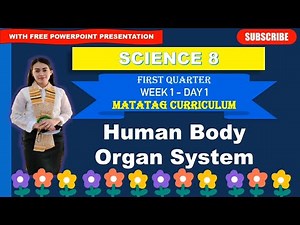 SCIENCE 8: Q1_Week 1- Day 1: HUMAN BODY ORGAN SYSTEM ||MATATAG CURRICULUM
